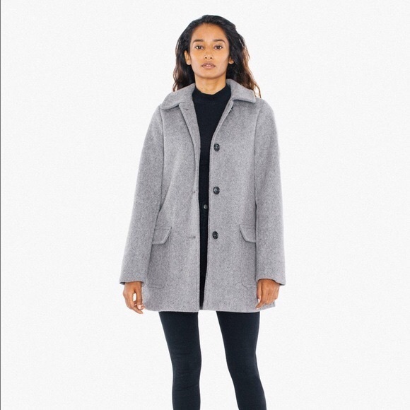 American Apparel Audrey Wool Coat - Picture 1 of 3